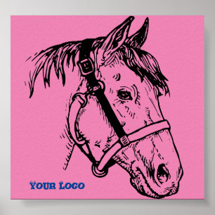 Horse Head Poster