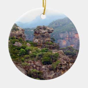 Horse Head Rock Ceramic Tree Decoration