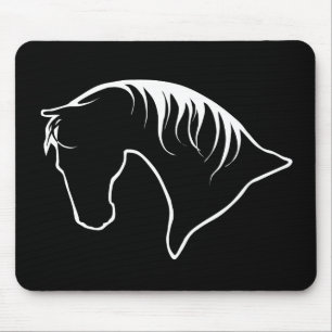 Horse Head Siloquette MOUSEPAD