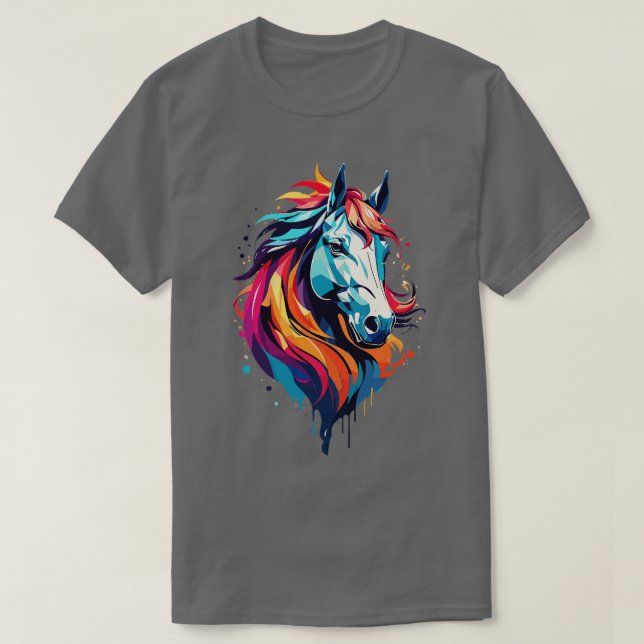 Horse Head T-Shirt (Design Front)