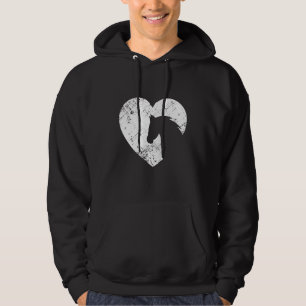 Horse Heart Head Rider Love Riding Horse Love Hoodie