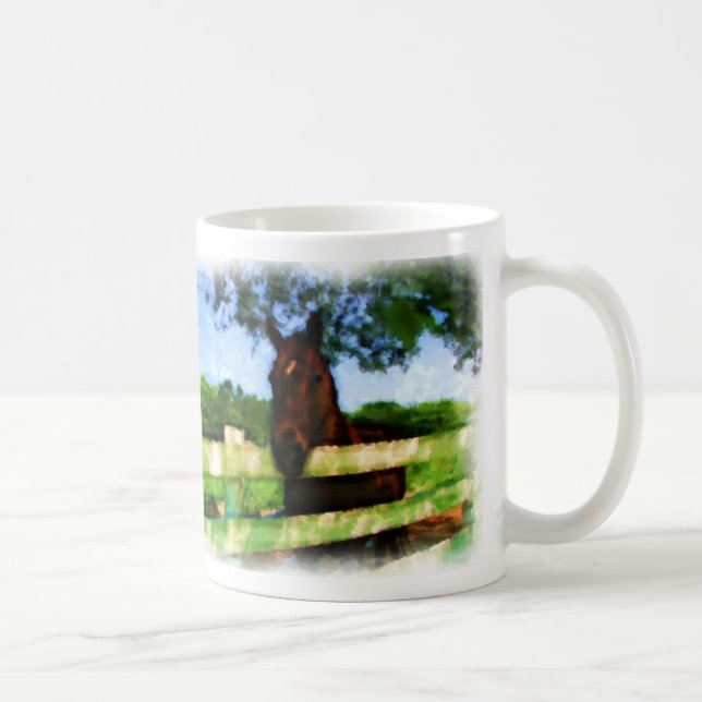 Horse Hello Coffee Mug (Right)