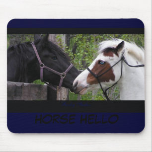 Horse Hello Mousepad