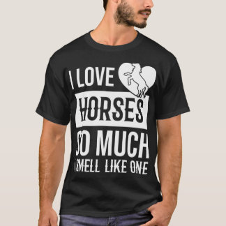 Horse horse riding horseriding  T-Shirt
