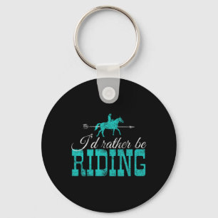 Horse Horseback Riding Key Ring