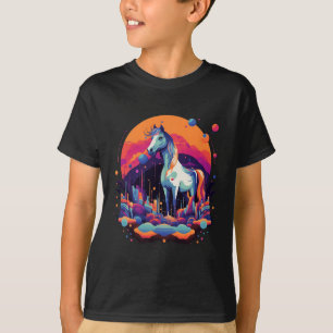 Horse Horseback Riding Trail Riding Equestrian Hor T-Shirt