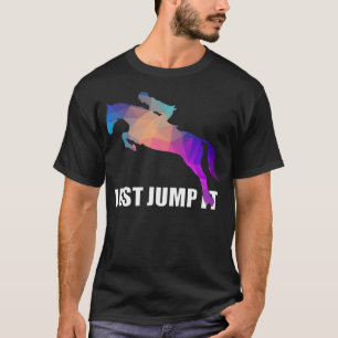 HORSE HORSES JUMP horseman mustang T-Shirt