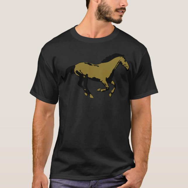 Horse horses western  T-Shirt (Front)