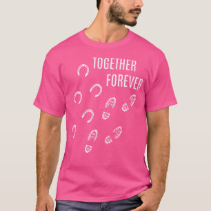 Horse Horseshoe Rider Horsewoman Riding Horses T-Shirt