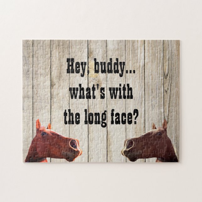 Horse Humour Jigsaw Puzzle (Horizontal)