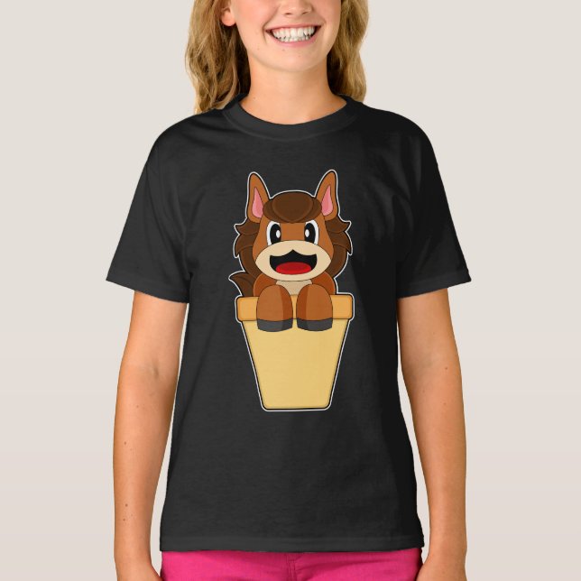 Horse Ice cream cone T-Shirt (Front)