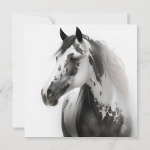 Horse Illustration Card