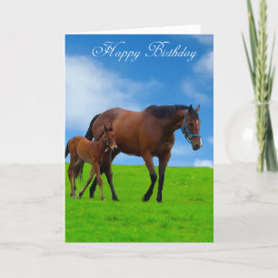 Horse Images for greeting card