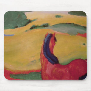 Horse in a landscape, 1910 mouse mat