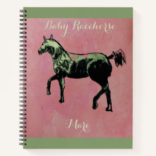 horse in action notebook