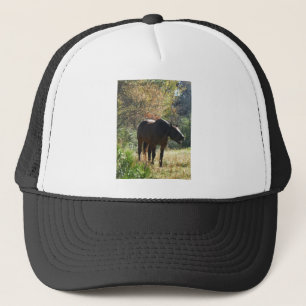 Horse in Autumn Trucker Hat