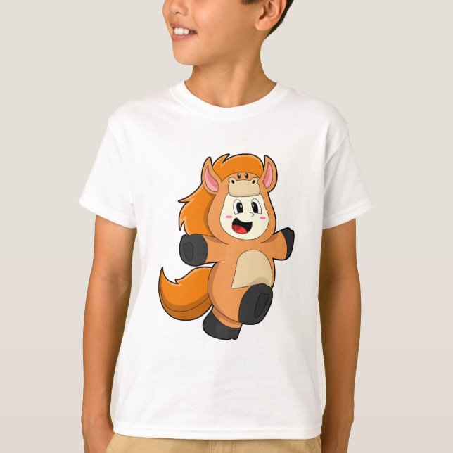 Horse in Costume T-Shirt (Front)
