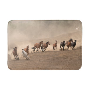 Horse In Fall II Bath Mat