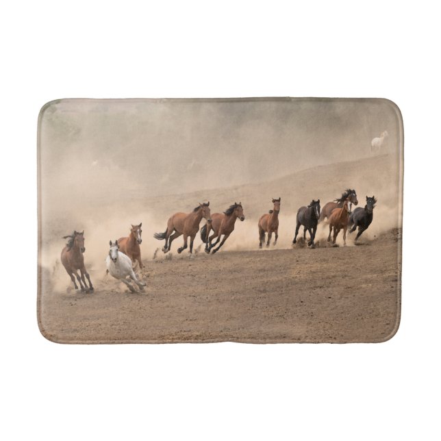 Horse In Fall II Bath Mat (Front)
