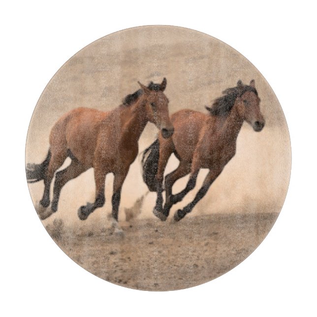 Horse In Fall II Cutting Board (Front)