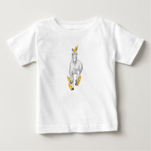 Horse in Flame Baby T-Shirt
