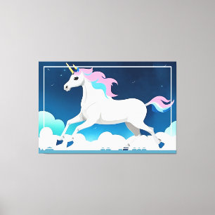 Horse in the Race Canvas Print