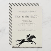 Horse Jockey Day at the Races Equestrian