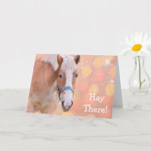 Horse Joke Happy Birthday Card