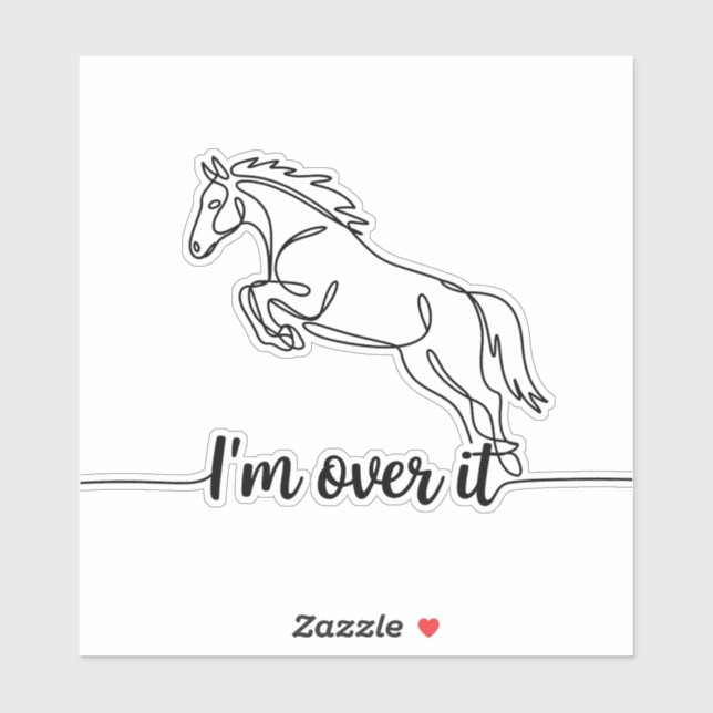 Horse Jump - I'm Over It (Sheet)