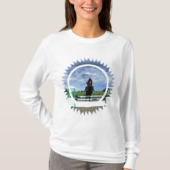 Horse Jumper Long Sleeve T-Shirt (Front)