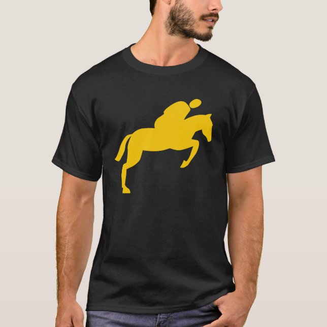 Horse Jumping - Amber T-Shirt (Front)
