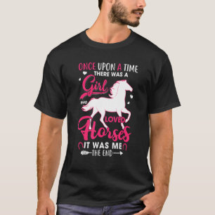 Horse Jumping Equestrian Barrel Racing T-Shirt