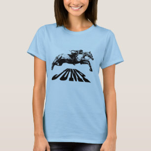 Horse Jumping Equestrian T-shirt