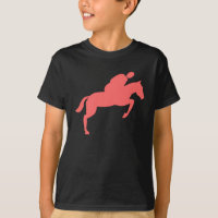 Horse Jumping - Tropical Pink