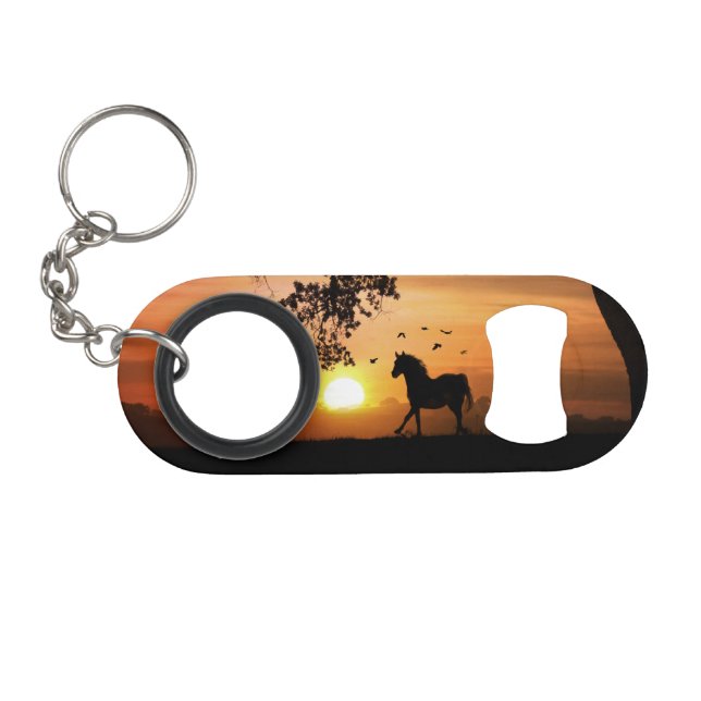 Horse Key-chain Bottle Opener (Front (Horizontal))