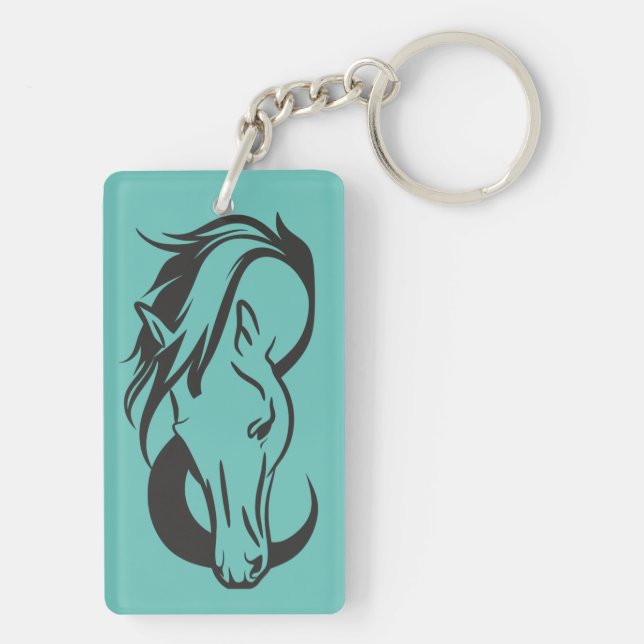 Horse Keychain (Back)