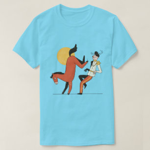 Horse Kicking Jockey T-Shirt