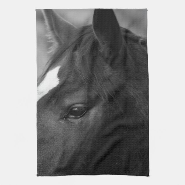 Horse ktcnm tea towel (Vertical)