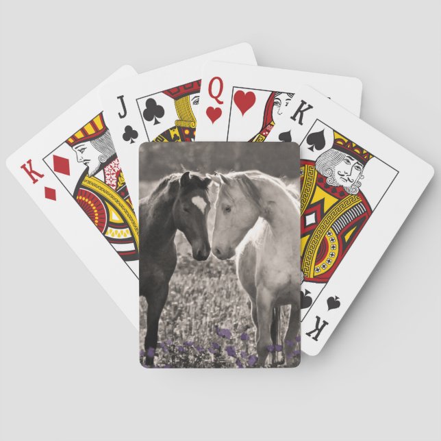 Horse Love Playing Cards (Back)