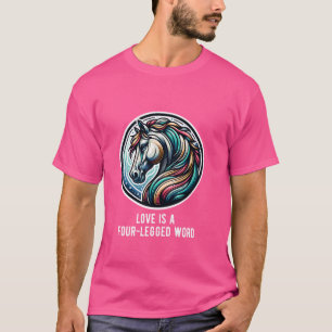Horse Love Quote for Animal and Horseback Riding L T-Shirt