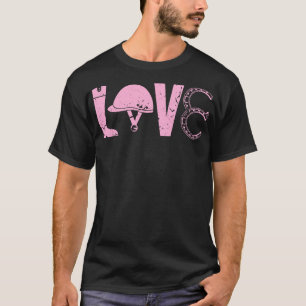 Horse Love Riding Boots Horsehoe T-Shirt