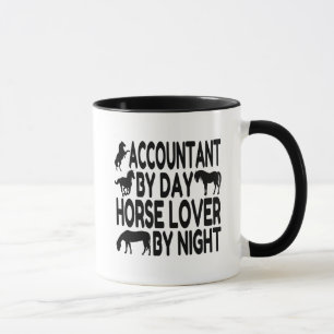 Horse Lover Accountant Mug