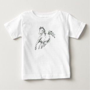 Horse Lover Animal Christmas, Christmas Farm Anima Baby T-Shirt