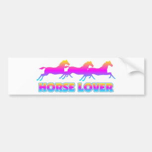 Horse Lover Bumper Sticker