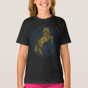 Horse Lover Equestrian Riding Mandala Horses T-Shirt