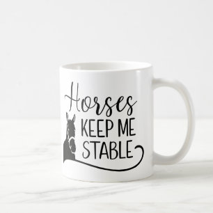 Horse Lover, Equestrian, Rodeo, Farm Pony Cowboy Coffee Mug