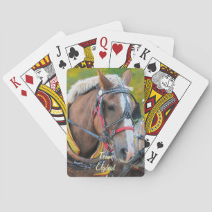 Horse-lover Equine design Playing Cards