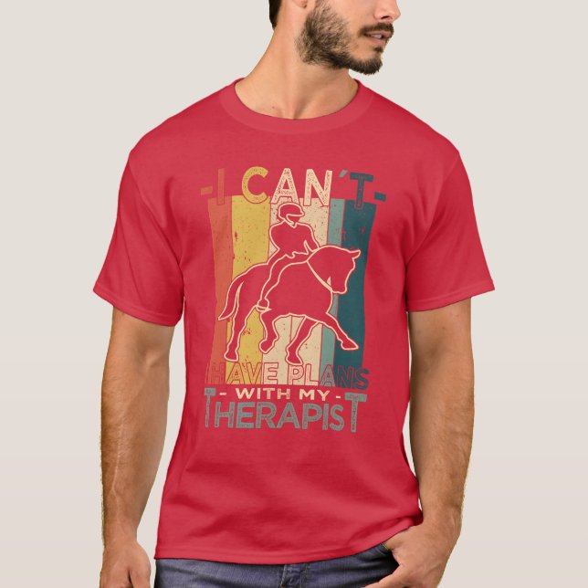 Horse Lover Equistrian T-Shirt (Front)