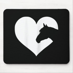 Horse lover  gift for girls & women who love horse mouse mat