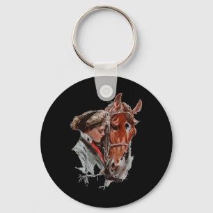 Horse Lover Gift For Girls Women Who Love Horses Key Ring